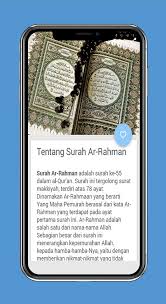 Berbagai manfaat membaca surat ar rahman pun juga sangat beragam. Surah Ar Rahman Arab Latin Dan Terjemahannya For Android Apk Download