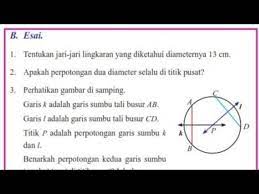 Sebutkan minimal 3 benda (atau bagian benda) yang memuat hubungan konsentris. Kelas 8 Ayo Kita Berlatih 7 1 Bagian Esai No 1 2 3 4 5 6 7 8 9 10 Matematika Semester 2 Youtube