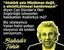 Z Ataturk Asla Musluman Degil O Ateistti Kimseyi Kandirmayin Can Dundar Mustafa Senyurt