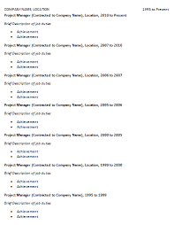 umbrella format  resume