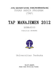 Contoh soal tap pgsd ut dan jawabannya download soal uas. Doc Contoh Soal Tap Manajemen Ut Handika Setyawan Academia Edu