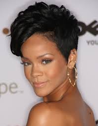 Short Hairstyle Black Women Rihanna Short Hair Womens Hairstyles Rihanna Hairstyles