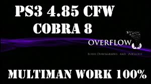 The New Ps3 Cfw 4 85 Overflow Cobra 8 All Edition S Cex Works Perfectly Youtube