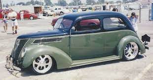 Rollinmetalart A Bagged And Billet Wheeled37 Flatback Shot Hot Rods Cars Classic Cars Cool Cars