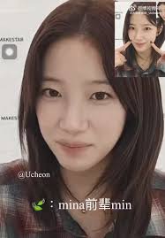 LE SSERAFIM Kazuha chose MINA as her favourite TWICE member in a recent  fansign video call:, "Which member? I can not choose... but MINA  sunbae-nim."