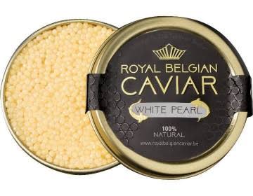 White pearl caviar.