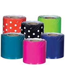 Bulletin board borders frame a bulletin board, making it look more professional and finished. Borders Trimmers 6 Pack Scalloped Bulletin Board Borders Rolled Border Set Office Products