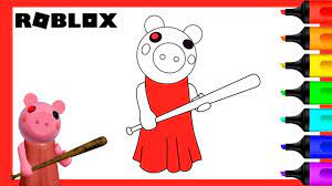 Roblox coloring book for kids coloring roblox 2868 roblox coloring book for kids coloring. Coloring Roblox Piggy How To Color Piggy Roblox Youtube