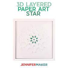 Download 3d Paper Art The Star Series 4 Of 4 Jennifer Maker