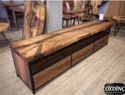 ceviz agaci dis mekan mobilyalari tv unitesi furniture
