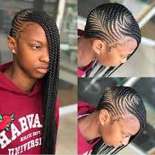 Cornrow Braided Hairstyles For Natural Hair 50 Catchy Cornrow Braids Hairstyles Ideas To Try Out Lemonade Braids Hairstyles Cornrows Braids Braided Hairstyles
