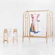 Garment racks, store fixtures and displays! Rattan Clothing Rack For Kids And Dolls Set Clothes Rack Rail Warehouse Wholesale Buy Doll Clothes Rack Clothing Rail Rack Clothing Hanging Rail Product On Alibaba Com
