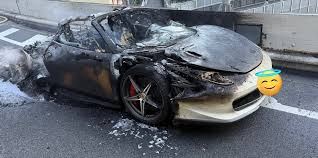 Television personality Jeremy Clarkson was left feeling deflated after an  Italian supercar, valued at an eye-watering £234,000, ground to a halt.