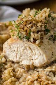 Try a new recipe every day. 4 Ingredient Chicken Rice Casserole Spend With Pennies
