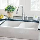 Divided farm sink