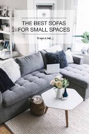 The Ultimate Sofa For Small Spaces To Vogue Or Bust Sofas For Small Spaces Couches For Small Spaces Small Tv Room