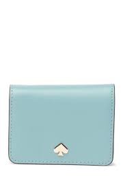 • if you paid with a card and a nordstrom rack or nordstrom gift card, you will receive the refund in the exact form the items were purchased if all items are returned or canceled. Kate Spade New York Leather Nadine Slim Bi Fold Card Holder Hautelook