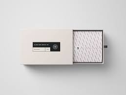 Opened Rectangle Slide Box Mockup Slide Box Free Packaging Mockup Box Mockup