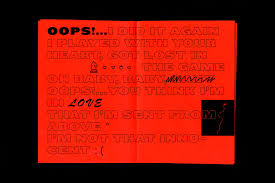 I did it again by britney spears? Oops I Did It Again On Behance