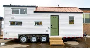 The Summers Night Dream Tiny House With Main Floor Bedroom Tiny Houses Canada Tiny Houses For Rent Tiny House Listings