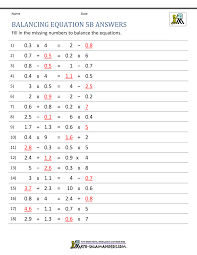 However there are nevertheless many people who after that don t like reading. Balancing Math Equations