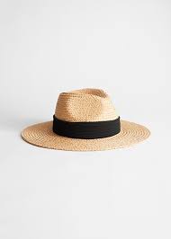 Ribbon Brim Woven Straw Hat In 2021 Straw Hats Outfit Straw Hat Womens Straw Hats