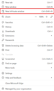 Microsoft Edge 中的InPrivate 瀏覽- Microsoft Support