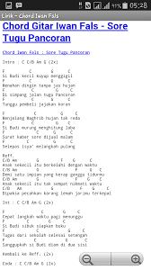 Download lagu di pondok kecil mp3 gratis 320kbps (3.88 mb). Chord Ayah Ibu Iwan Fals