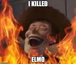 Download Meme Elmo Fire Png Gif Base
