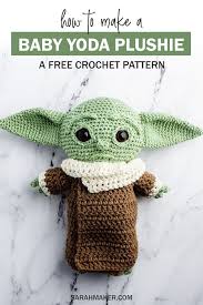 How To Crochet Baby Yoda A Free Amigurumi Pattern Sarah Maker Amigurumi Pattern Modele Crochet Gratuit Crochet Dysney