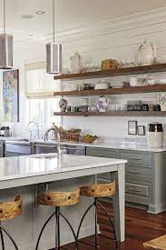 Choosing 36 or 42 upper cabinets half price kitchen. Cortney Bishop Design Kitchen Design Open Kitchen Shelves Kitchen Remodel