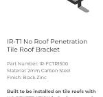 Has anyone seen these no drill Tile roof solar brackets ...