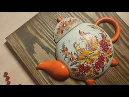 When you order $25.00 of eligible items sold or fulfilled by amazon. Rustic Wooden Wall Decor Teapot Hand Painted With Floral Motives Wall Decor