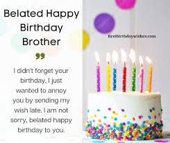 Maybe you would like to learn more about one of these? Https Www Firstbirthdaywishes Com Belated Birthday Wishes For Brother Belated Birthday Wishes Birthday Wishes For Brother Wishes For Brother