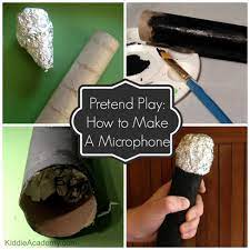 Pretend Play: How To Make A Microphone Out Of Paper? | Kiddie Academy