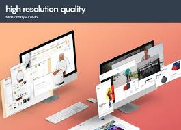 Download Responsive Web Mockup Free Mockups Psd Template Design Assets