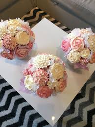 3 More Cupcake Bouquets Cupcake Centerpieces Floral Cupcakes Cupcake Bouquet Centerpiece