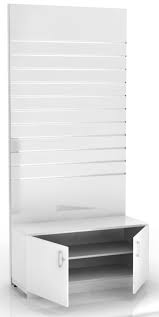 Onlineangebote Fur Komplette Ladeneinrichtungen Geschaftsausstattungen Lamellenwandregal H 220cm T 50cm Mit Unterkasten Lamellenwand Regal Lamellen