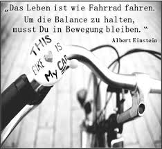 Die Balance Halten 24care Fahrrad Spruch Einstein In Bewegung Bleiben