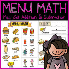 These math worksheets printable can be used by everyone. Menu Math Worksheets Teachers Pay Teachers
