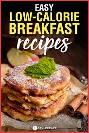 15 Best Low Calorie And Easy Breakfast Recipes You Can Prepare In 15 Minutes Apple Cinnamon Pancakes Apple Pancakes Food