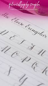 After installing, you can create calligraphy lettering printable alphabets for free on your pc right from home or work. Free Printable Modern Calligraphy Alphabet Happy Hands Project Modern Calligraphy Alphabet Hand Lettering Practice Sheets Modern Calligraphy