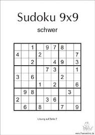Kostenlose Sudoku Vorlage Schwer Sudoku Ratsel Sudoku Ratsel Zum Ausdrucken