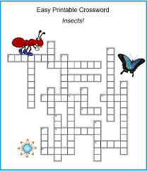 If you are looking for other crossword clue solutions simply use the search functionality in the sidebar. Fun Easy Printable Crossword All About Insects Crossword Crossword Puzzles Puzzles For Kids