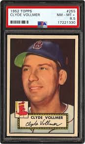 1952 Topps Clyde Vollmer