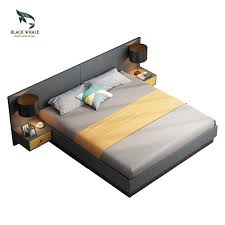 Wood color is in a cherry finish. Luxury American Morden Smart Bett Lit Bedroom Furniture Sets King Size Double Wood Bed Buy Wood Bed Double Bed King Size Bed Product On Alibaba Com