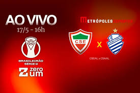 Série D ZeroUm: Metrópoles transmite CSE-AL x CSA-AL ao vivo Veja vídeo