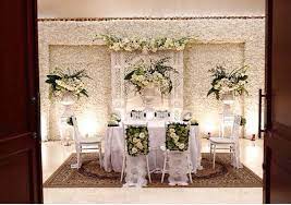 Gebyok Putih Dekorasi Perkawinan Ide Perkawinan Dekorasi Pernikahan