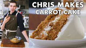 Watch From The Test Kitchen Chris Makes Carrot Cake Bon Appetit Video Cne Bonappetit Com Bon Appetit