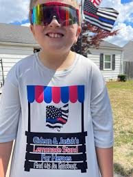 Thank you, Gideon and Josiah, who wanted to show their appreciation and  support to our law enforcement officers during these difficult times. Their  stand will be open today and tomorrow after 1030